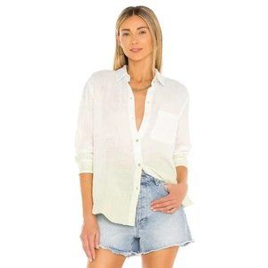 Rails - Ellis Button Down in Blue Mint Dip Dye